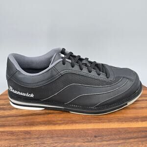 Brunswick Rampage Right Handed Bowling Shoes Men's 8.5 Black Athletic Sneakers